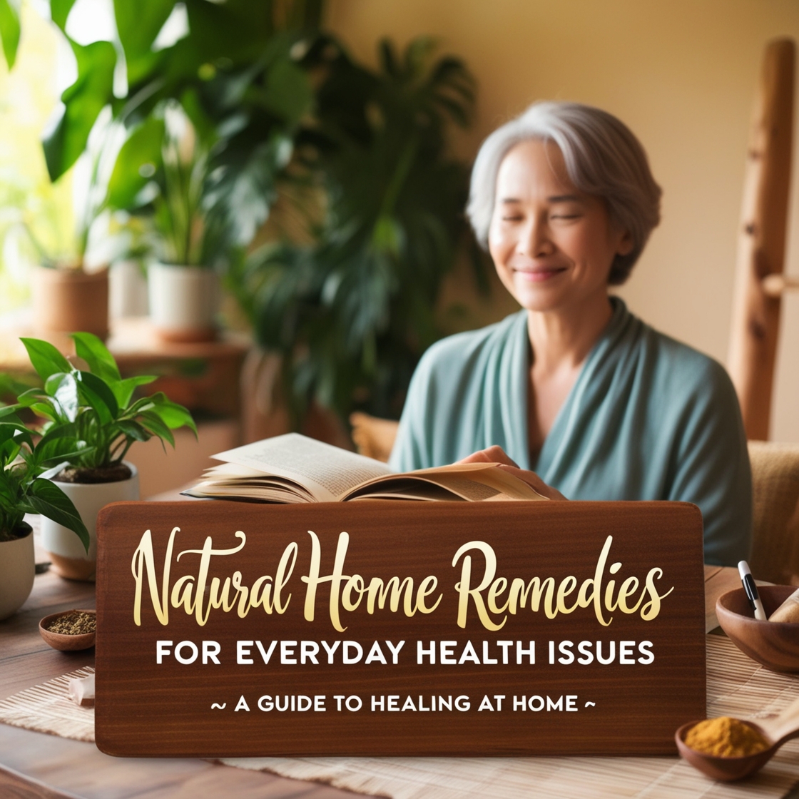 Natural Home Remedies for Everyday Health Issues: A Guide to Healing at Home