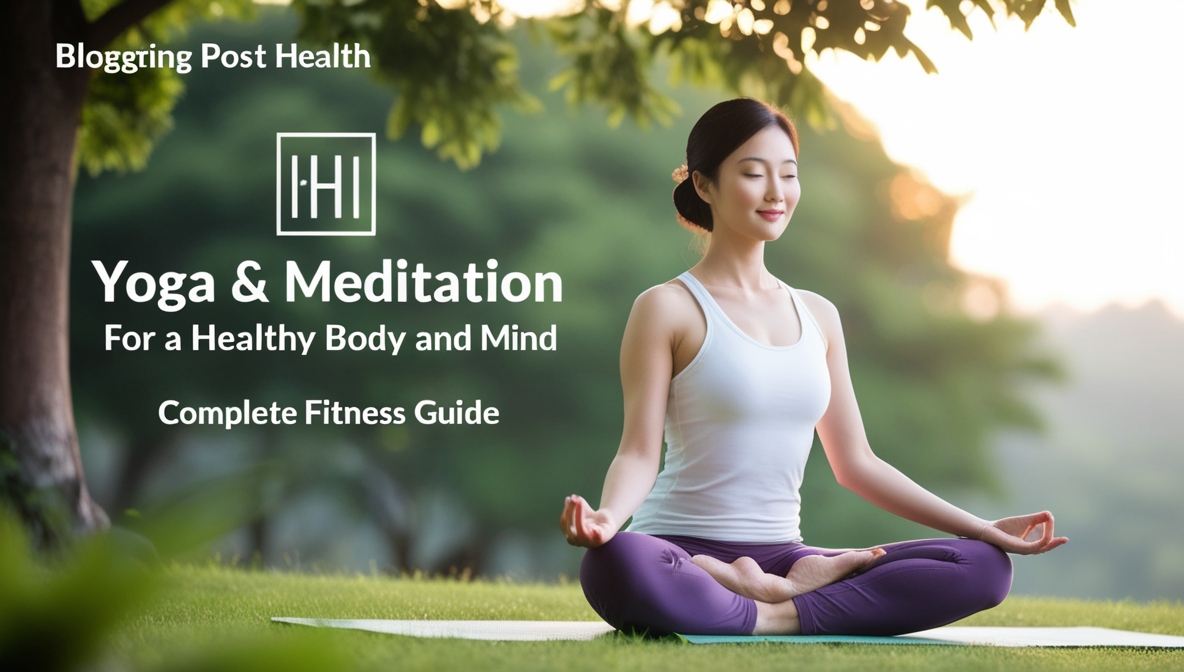 Yoga & Meditation for a Healthy Body and Mind: Complete Fitness Guide